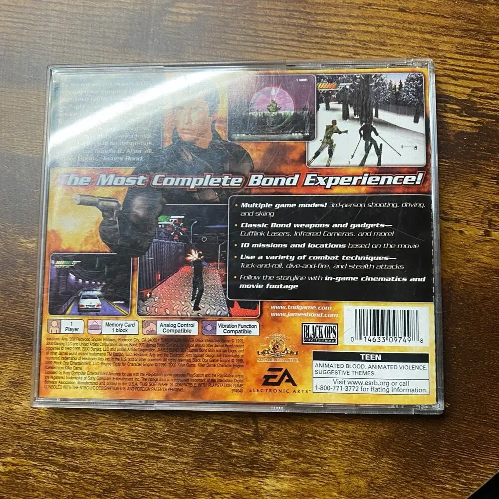 Tomorrow Never Dies (Sony PlayStation 1, 1999)
